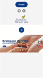 Mobile Screenshot of fundacionpielconvida.org